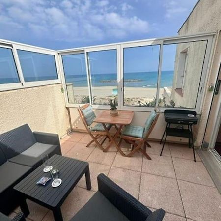 Grand Large Appartement Terrasse Front De Mer Barcares Le Barcarès Esterno foto