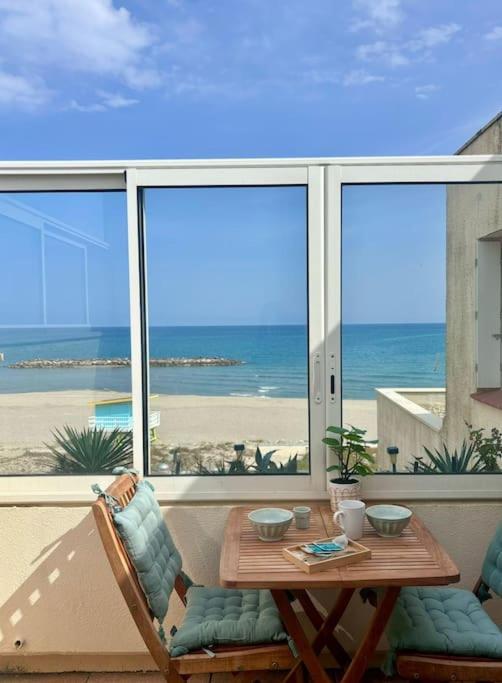 Grand Large Appartement Terrasse Front De Mer Barcares Le Barcarès Esterno foto